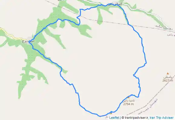 ترک جی پی اس داشاخان، تاختا، داش آلمالی