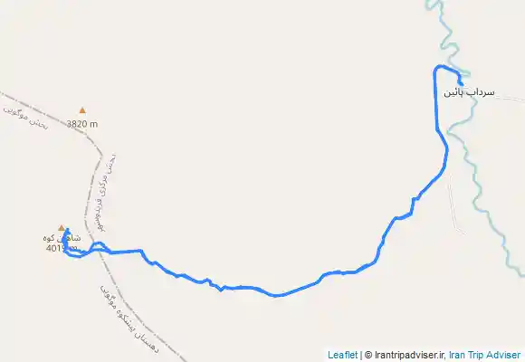 ترک جی پی اس قله شاهان