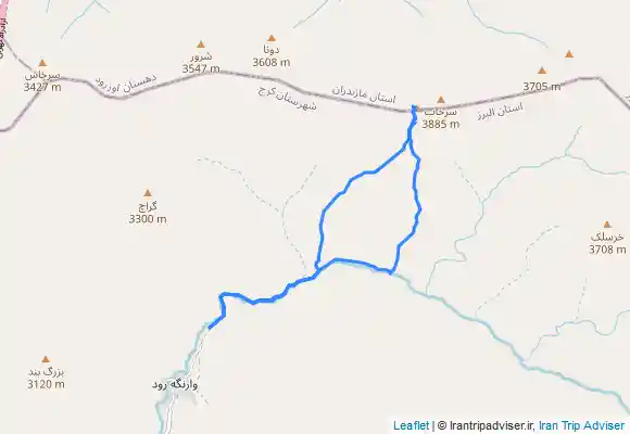 ترک جی پی اس قله سرخاب غربی
