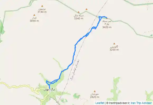 ترک جی پی اس برگ جهان