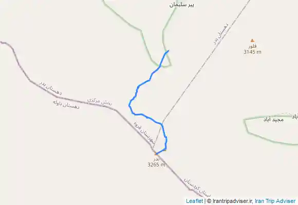 ترک جی پی اس کوه بدر