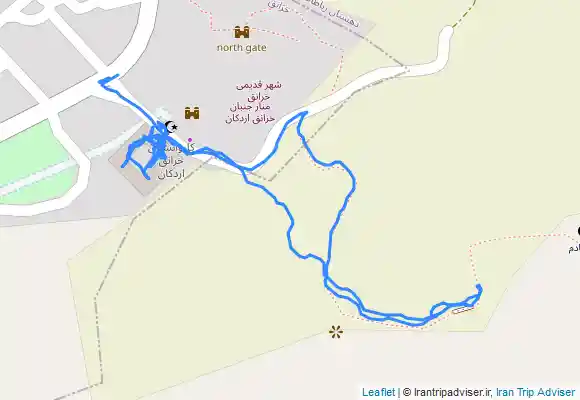 ترک جی پی اس خرانق و پل ساسانیش