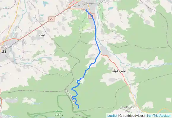 ترک جی پی اس آبشار ارزفون