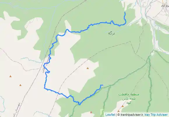 ترک جی پی اس میانکوه به نوشا به لاکتراشان به ولگ‌سر به آغوزحال به چلاسر