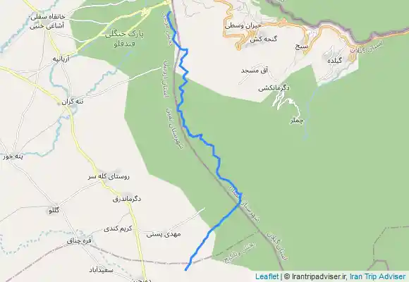 ترک جی پی اس فندقلو به آبی بیگلو