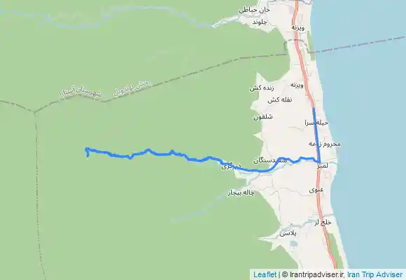 ترک جی پی اس آبشار لوشکی -لیمیر آستارا