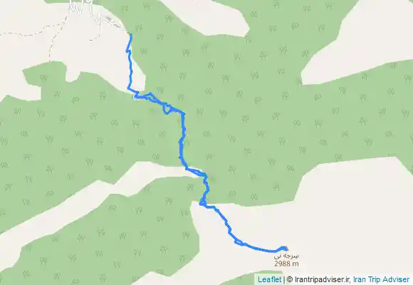 ترک جی پی اس قله سرخنی