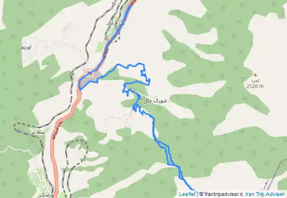 ترک جی پی اس سرخنی کوه