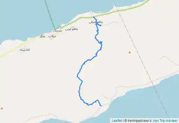 ترک جی پی اس East Chahoo valley Ashbah Bokho namakdan cave