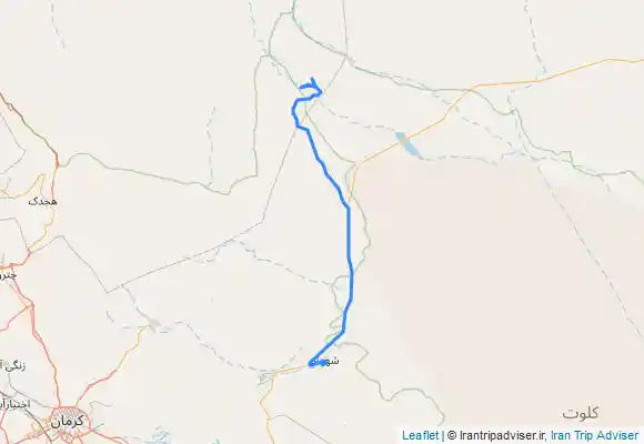 ترک جی پی اس Gandom Beryan (Lut Desert) - (گندم بریان (کویر لوت