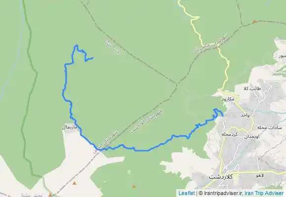 ترک جی پی اس مازیچال به دراسرا مسیر درست اینه