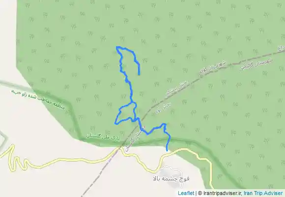 ترک جی پی اس قله بیلی داغ