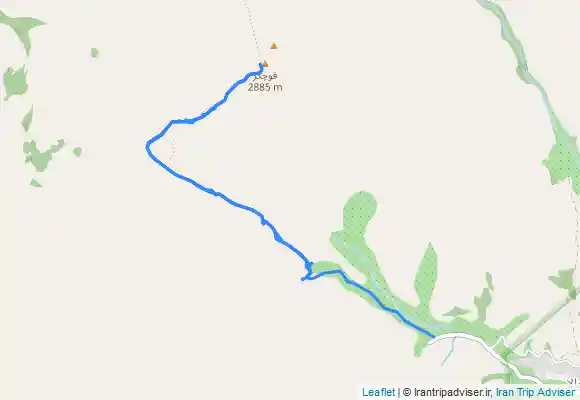 ترک جی پی اس قله قوچگر . نیشابور . روستای دیزباد ۲۸۹۰ متر