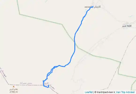 ترک جی پی اس قله کاریزان