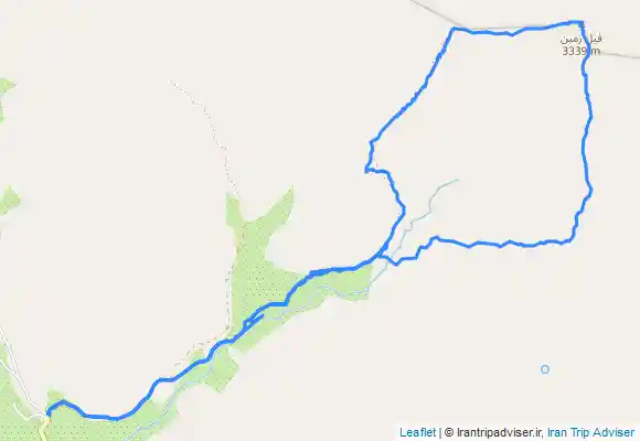 ترک جی پی اس قله فیل زمین از لواسان بزرگ