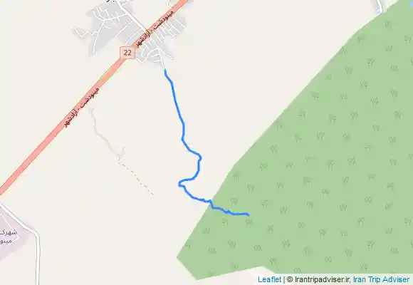 ترک جی پی اس Jangaldeh-e Pā’īn - Alqajar