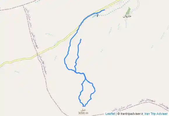 ترک جی پی اس قله میل کوهپایه