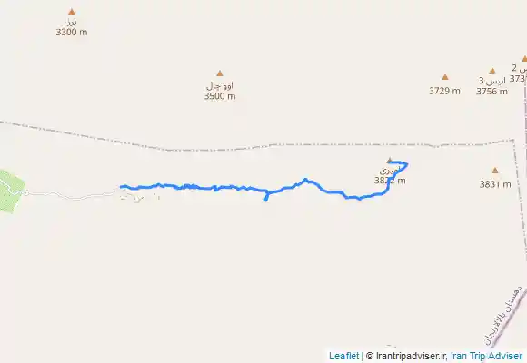 ترک جی پی اس قله شاه طهماسب