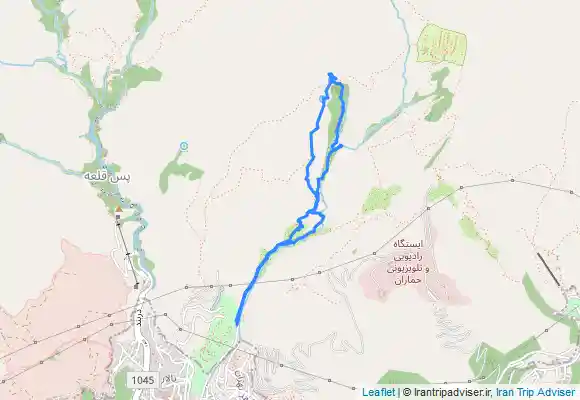 ترک جی پی اس گلابدره تا چشمه وزوا