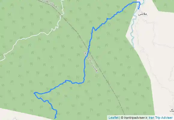 ترک جی پی اس Malāshī - Sarabu(ملاشی،قله نشاء،سرابو)