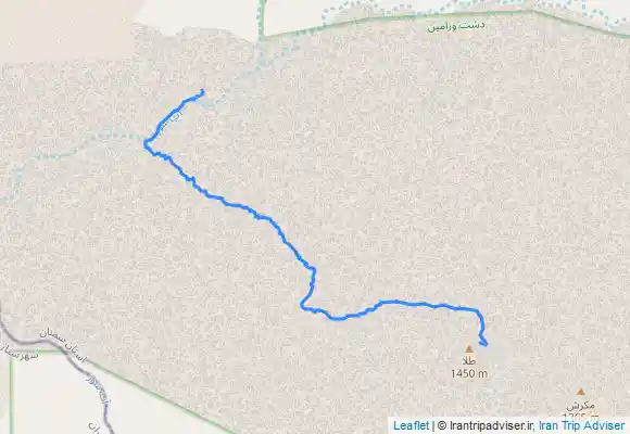 ترک جی پی اس مسیر شماره 2 از قله طلا تا پارکینگ