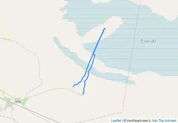 ترک جی پی اس کویر تل شیطان - دق سرخ