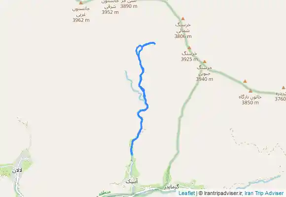 ترک جی پی اس تلاش خرسنگ - ۲۵ آذر ۱۴۰۱