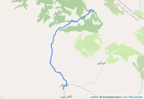 ترک جی پی اس قله سوسن(منطقه چناران، روستا مریچگان، دُلمی)