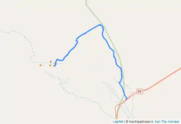 ترک جی پی اس قله نایبند از اول جاده