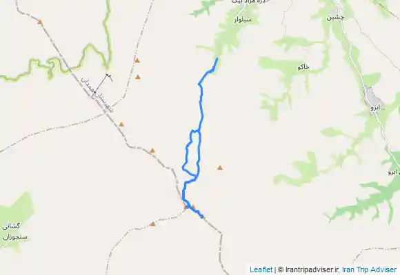ترک جی پی اس قله‌ یخچال و قله کوبری،صعود زمستانه (سیمرغ همدان)