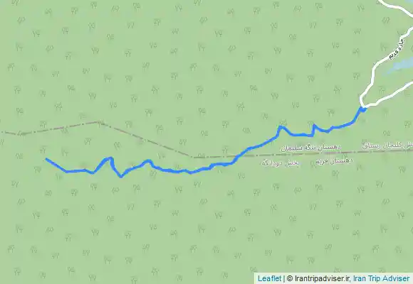 ترک جی پی اس اچو (اچوبنه) منطقه دودانگه ساری کلبه آقا شیدالله نوری (Achoo)