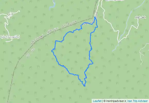 ترک جی پی اس Tābestān Neshīnتابستان نشین به خرم کوتی