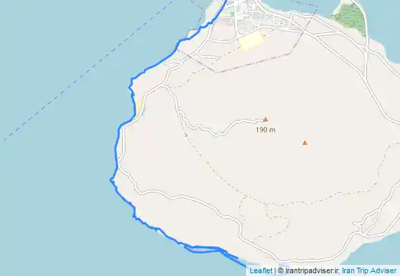 ترک جی پی اس شهر هرمز به ساحل قرمز پیاده و قایق