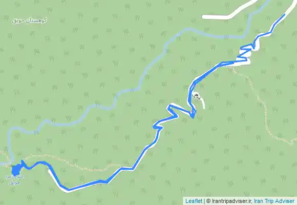 ترک جی پی اس آبشار زمرد حویق