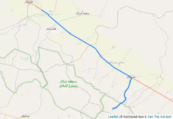 ترک جی پی اس قله بیدستان