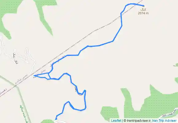 ترک جی پی اس قله کنگ