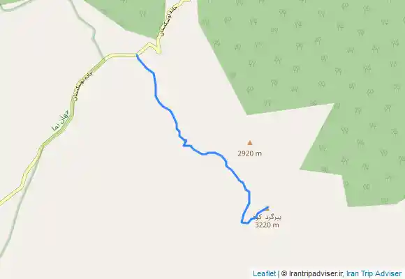 ترک جی پی اس پیرگردکوه