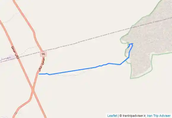 ترک جی پی اس کوه نمک جاشک