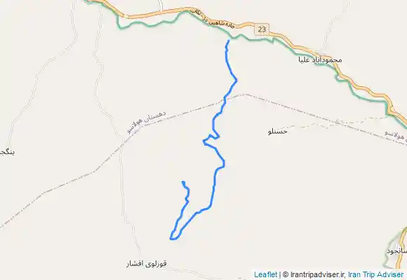 ترک جی پی اس آبشار قوزلو