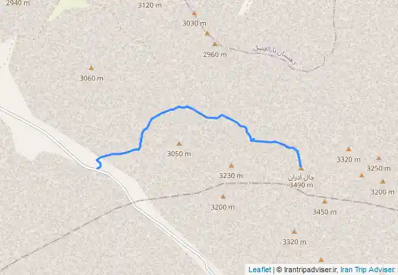 ترک جی پی اس صعود به چال آذران