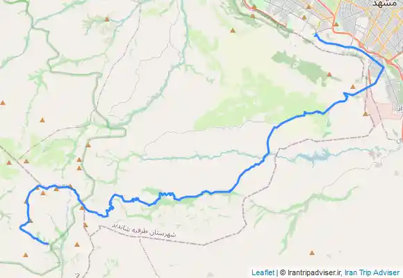 ترک جی پی اس قله قوچگر به روستای مغان