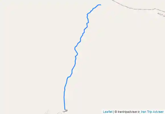 ترک جی پی اس Qelli Frozen Waterfall آبشار یخ زده قلی