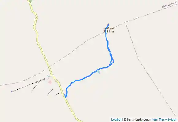 ترک جی پی اس Barm Firuz peak, winter ascent قله برم فیروز زمستانی