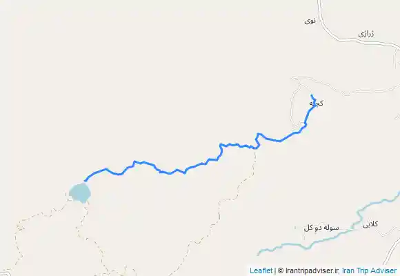 ترک جی پی اس دریاچه مامیشیخ از روستای کچله