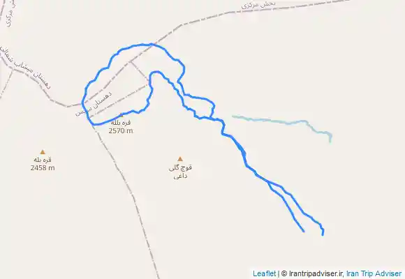 ترک جی پی اس قره بله دره آبشار