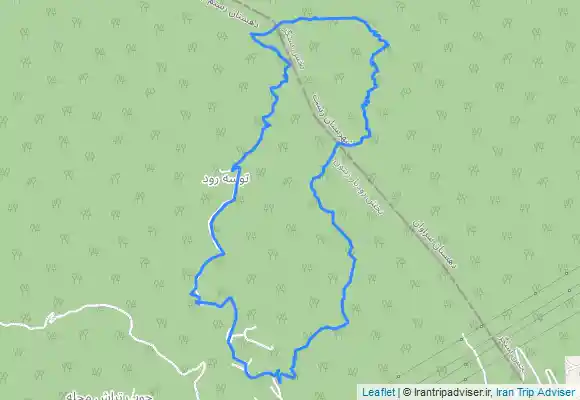 ترک جی پی اس قله نیزه کوه از دیزکوه