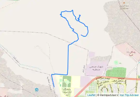 ترک جی پی اس دره عقابها به زلزله نجف آباد