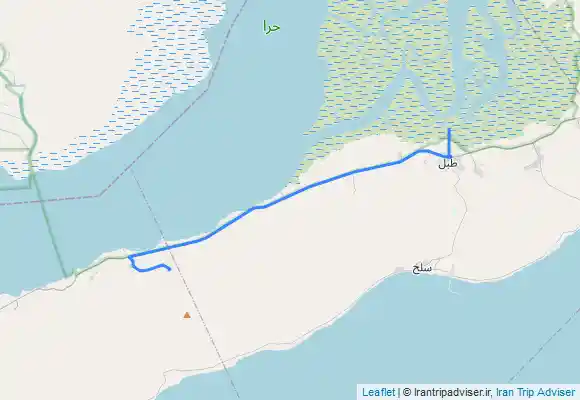 ترک جی پی اس چاهکوه به جنگل حرا