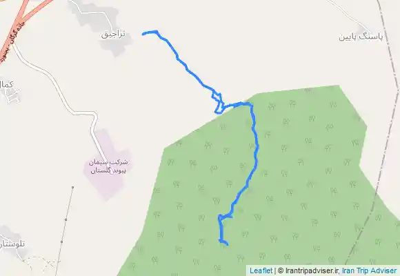 ترک جی پی اس نیل کوه از تراجیق رفت و برگشت