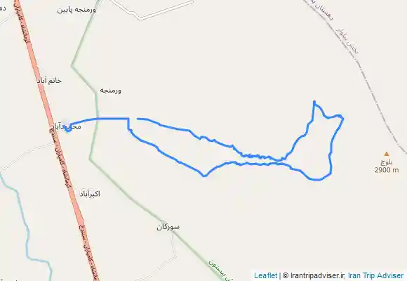 ترک جی پی اس كوه بلوچ و غار طلسم